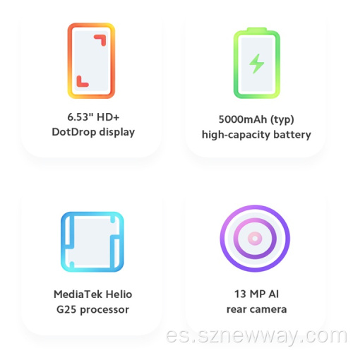 Teléfono inteligente Xiaomi Redmi 9A